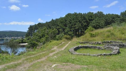Cala de Neixón en Boiro