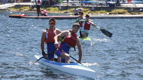 El Campeonato Galego Sprint empezó este sábado en el Centro Deportivo David Cal de Verducido