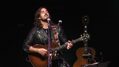 Andrés Suárez en Vigo durante el festival TerraCeo 2021