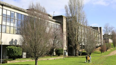 Exterior de la Facultade de Veterinaria de Lugo, única que ofrece esa formación en Galicia