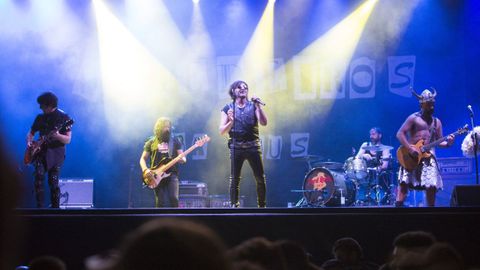 Concierto de Heredeiros da Crus en Camariñas en el 2018