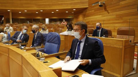 La política de subvenciones de la Diputación llegó al Parlamento gallego