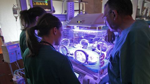 Unidad de neonatología del Hospital Clínico de Santiago