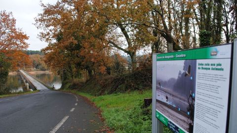Proyecto de la senda ciclista en el entorno del embalse de Cecebre-Abegondo