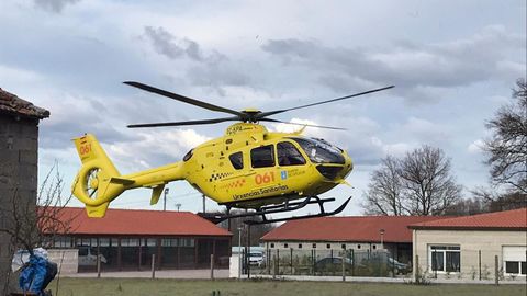 Helicóptero medicalizado del 061