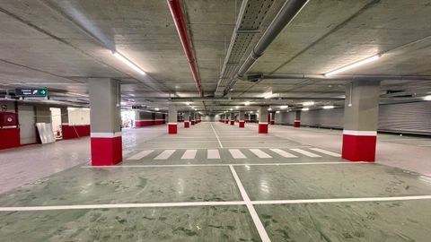 Párking de la estación de Ourense