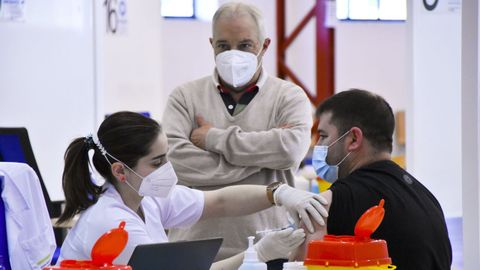 Vacunación contra el covid-19 en Ferrol
