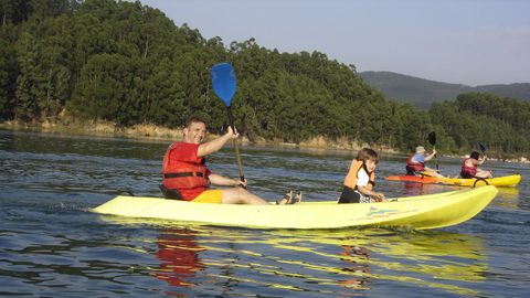 Ruta en kayak en O Vicedo