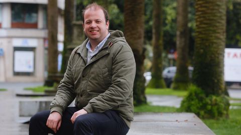 Manuel Fariña, portavoz del BNG en Caldas de Reis