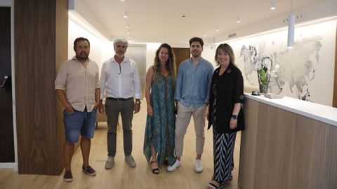La directiva del hotel Condado está muy ilusionada con este nuevo proyecto que acaban de emprender.