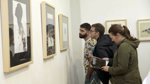Imagen de archivo de una exposición de obras que concurrieron al Premio Atlante