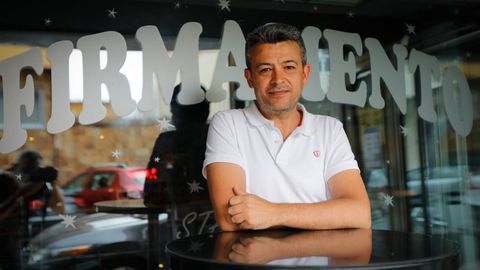Carlos Capelán, dueño de Firmamento, en Santa Cristina