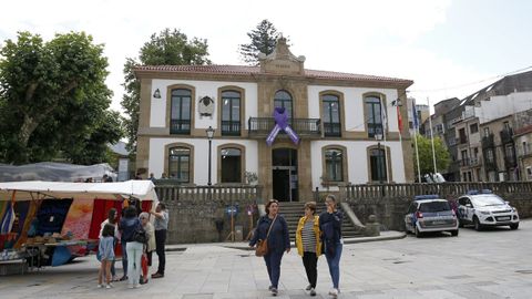 Imagen de archivo de la casa consistorial rianxeira