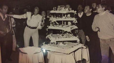 Una imagen de la fiesta que se dio cuando la discoteca cumplió 25 años