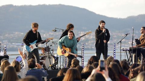 Taburete, a mediados del mes pasado en el Festival TerraCeo de Vigo