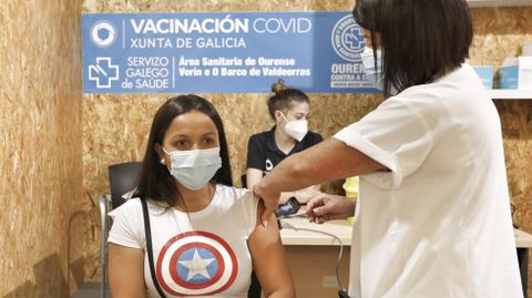 La vacunación continúa en Ourense