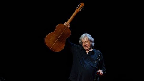 Paco Ibáñez, en el Festival Noroeste de A Coruña en el 2019