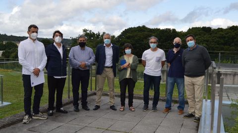 Profesores e investigadores del proyecto mantuvieron una reunión en Lugo
