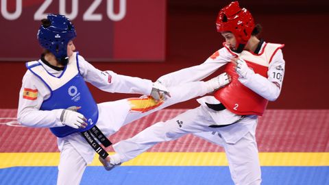 Combate de Adriana Cerezo y la turca Rukiye Yildirim