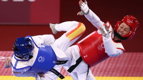 Combate de Adriana Cerezo y la turca Rukiye Yildirim