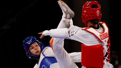 Combate de Adriana Cerezo y la turca Rukiye Yildirim