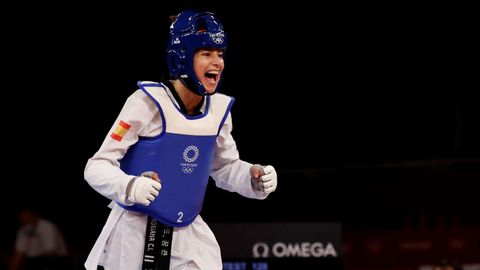 Adriana Cerezo celebra su pase a la final