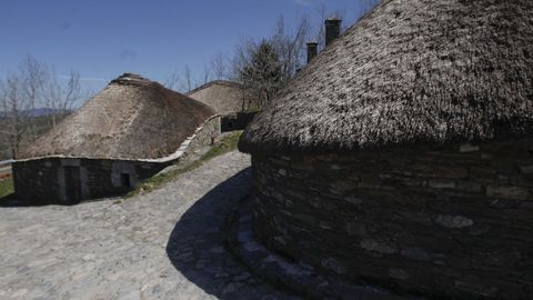 Palhoças de O Cebreiro.