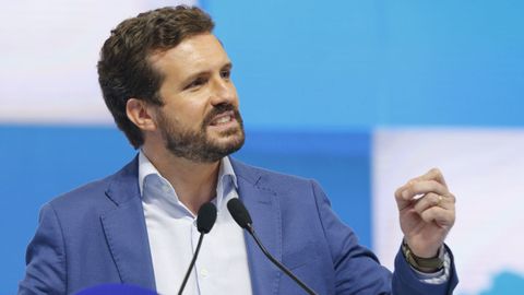 El presidente del Partido Popular, Pablo Casado, en una imagen de archivo