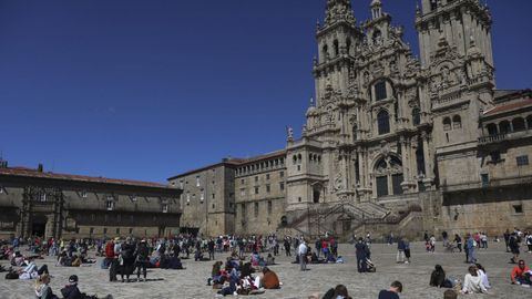 Praça do Obradoiro, em Santiago