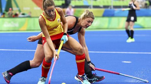 María López, jugadora de la selección española de hochey