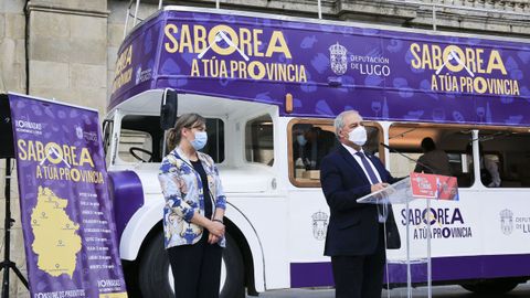 El presidente de la Diputación, José Tomé, presentó esta campaña en Lugo