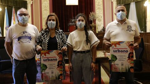 Amencer presenta la nueva edición del campamento urbano en Ourense.