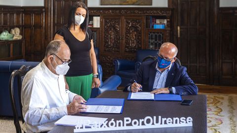 El contrato se llevará a cabo en zonas verdes de Maceda.