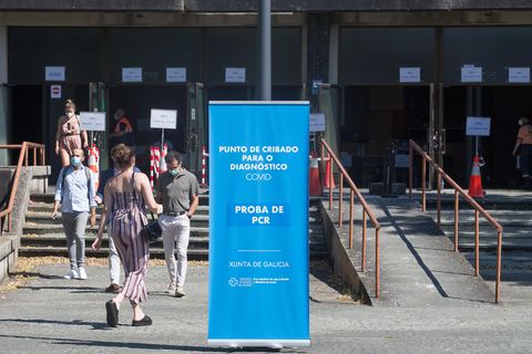 La Facultad de Veterinaria del Campus de Lugo acogió un cribado masivo al que fueron llamados 3.000 lucenses.