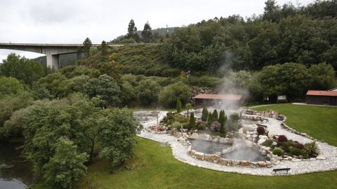 Termas de Outariz, en Ourense.