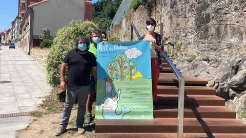 Sonia Outón y Pés de Barro presentaron el cartel de Folk no Alobre
