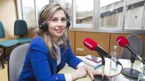 Mónica Rodríguez, alcaldesa de Vimianzo, en una imagen anterior a la pandemia
