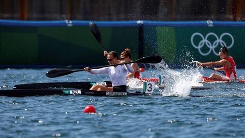 Teresa Portela, medalla de plata en 200 metros en Tokio 2020