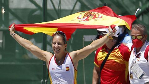 Teresa Portela, medalla de plata en 200 metros en Tokio 2020