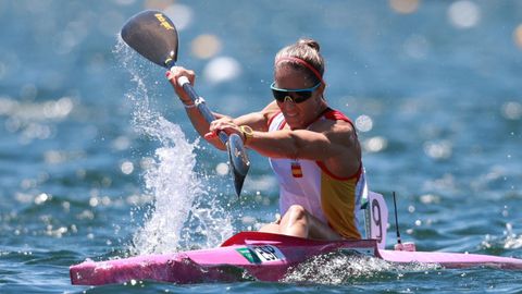 Teresa Portela, medalla de plata en 200 metros en Tokio 2020