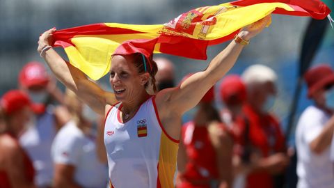 Teresa Portela, medalla de plata en 200 metros en Tokio 2020