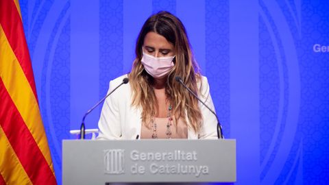 La portavoz del Govern, Patrícia Plaja