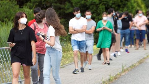 Los veinteañeros gallegos son los que tienen el peor índice de vacunación en toda España