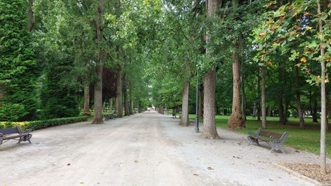 Parque de Isabel la Católica, en Gijón