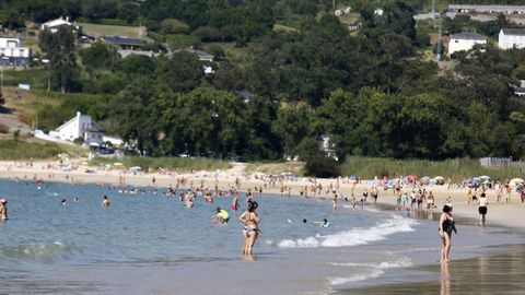 Playa de Area, en el municipio de Viveiro