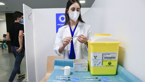 Durante esta semana continuó la vacunación masiva en Lugo