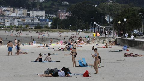 El tirón de Viveiro como destino de vacaciones sigue siendo innegable pese al covid y al mal tiempo