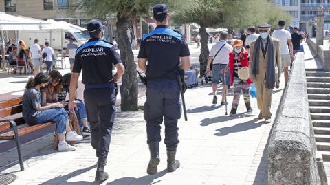 Paseo de Silgar en Sanxenxo