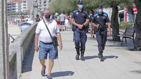 Paseo de Silgar en Sanxenxo