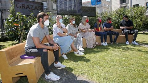 LA PRESIDENTA DE LA DIPUTACIÓN CARMELA SILVA RECIBE A LOS DEPORTISTAS DE LA PROVINCIA QUE PARTICIPARON EN LOS JUEGOS OLÍMPICOS DE TOKIO